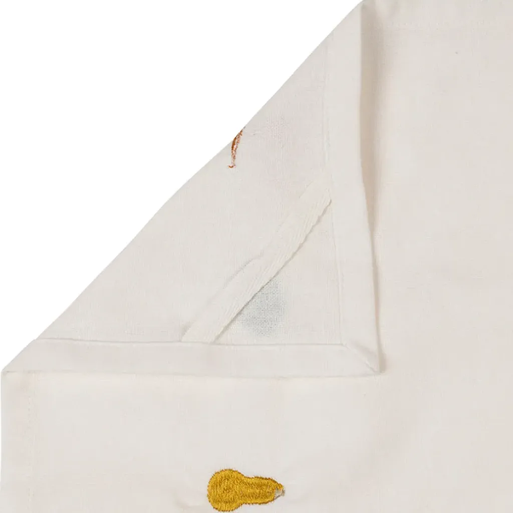 Fabrique de Styles Torchon saison en coton écru 70x50cm - P'tit Legumes* Torchons, Tabliers Et Maniques
