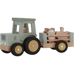 Fabrique de Styles Tracteur avec remorque en bois - Little Farm*Enfant Jouets