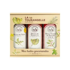 Fabrique de Styles Trio huiles coup de coeur noix, noisette & sésame 250ml x3* Huiles Et Vinaigres