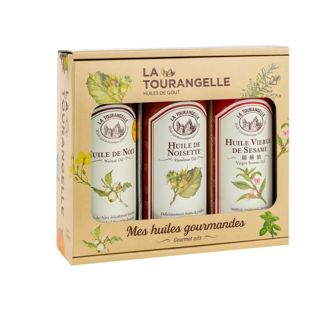 Fabrique de Styles Trio huiles coup de coeur noix, noisette & sésame 250ml x3* Huiles Et Vinaigres