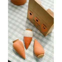 Fabrique de Styles Trio mini diffuseur d'eau en argile : 2 terracotta et 1 blanc graine - Olla* Accessoires