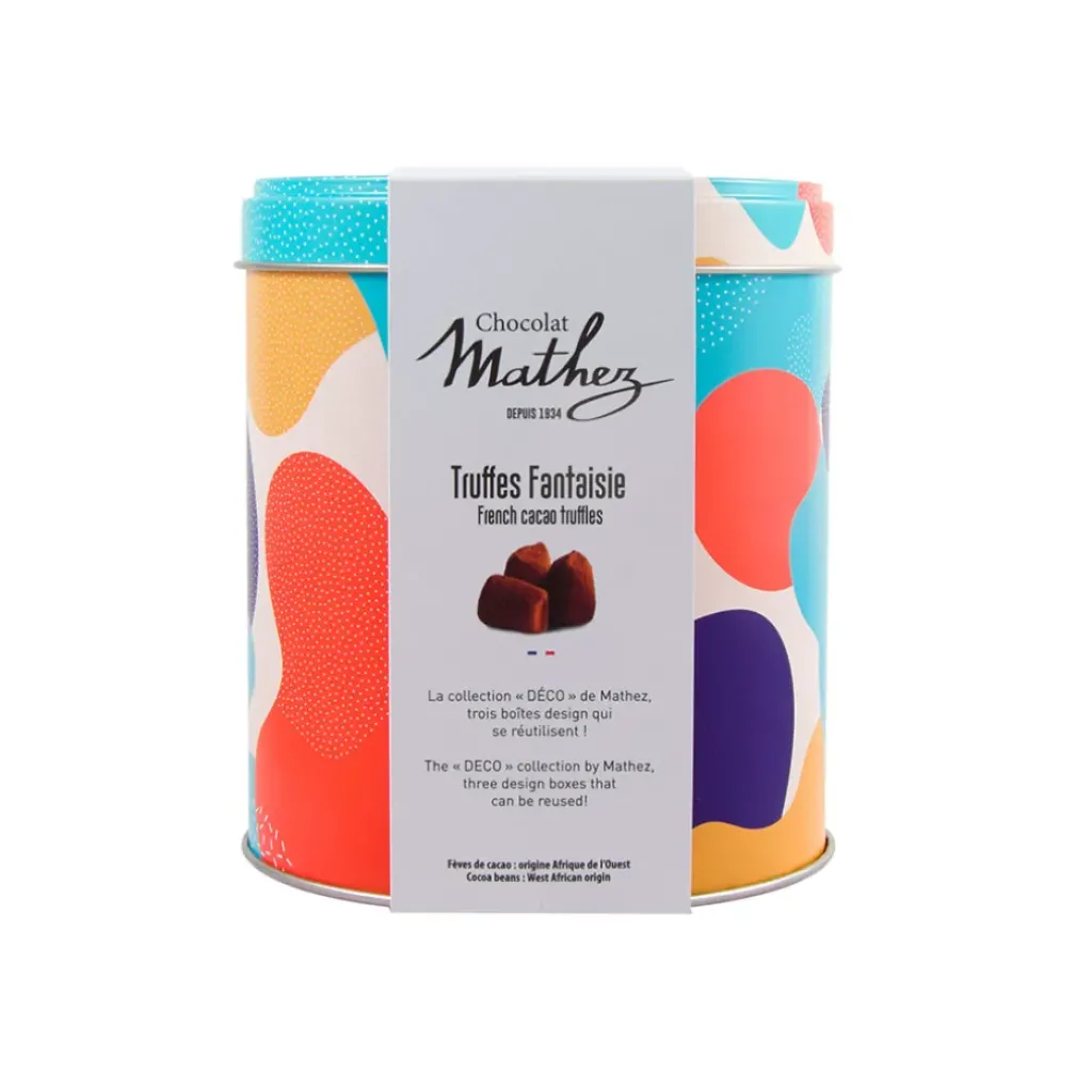 Fabrique de Styles Truffes aux éclats de caramel en boite déco* Chocolats Et Confiseries
