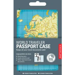 Fabrique de Styles Étui de passeport carte du monde* Voyage Et Exploration