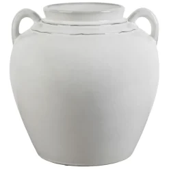 Fabrique de Styles Vase avec anses en grès h28cm - Mijas* Vases Et Soliflores