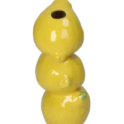 Fabrique de Styles Vase citron 10.5x8.5x19.5cm* Vases Et Soliflores