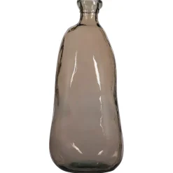 Fabrique de Styles Vase en verre recyclé sablé d34xh73cm - Simplicity* Vases Et Soliflores