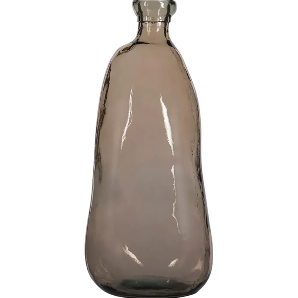 Fabrique de Styles Vase en verre recyclé sablé d34xh73cm - Simplicity* Vases Et Soliflores