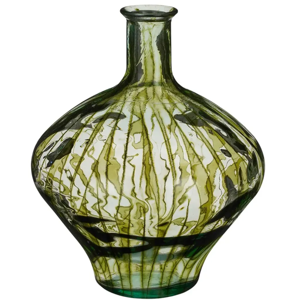Fabrique de Styles Vase en verre recyclé h46cm - Palermo* Vases Et Soliflores