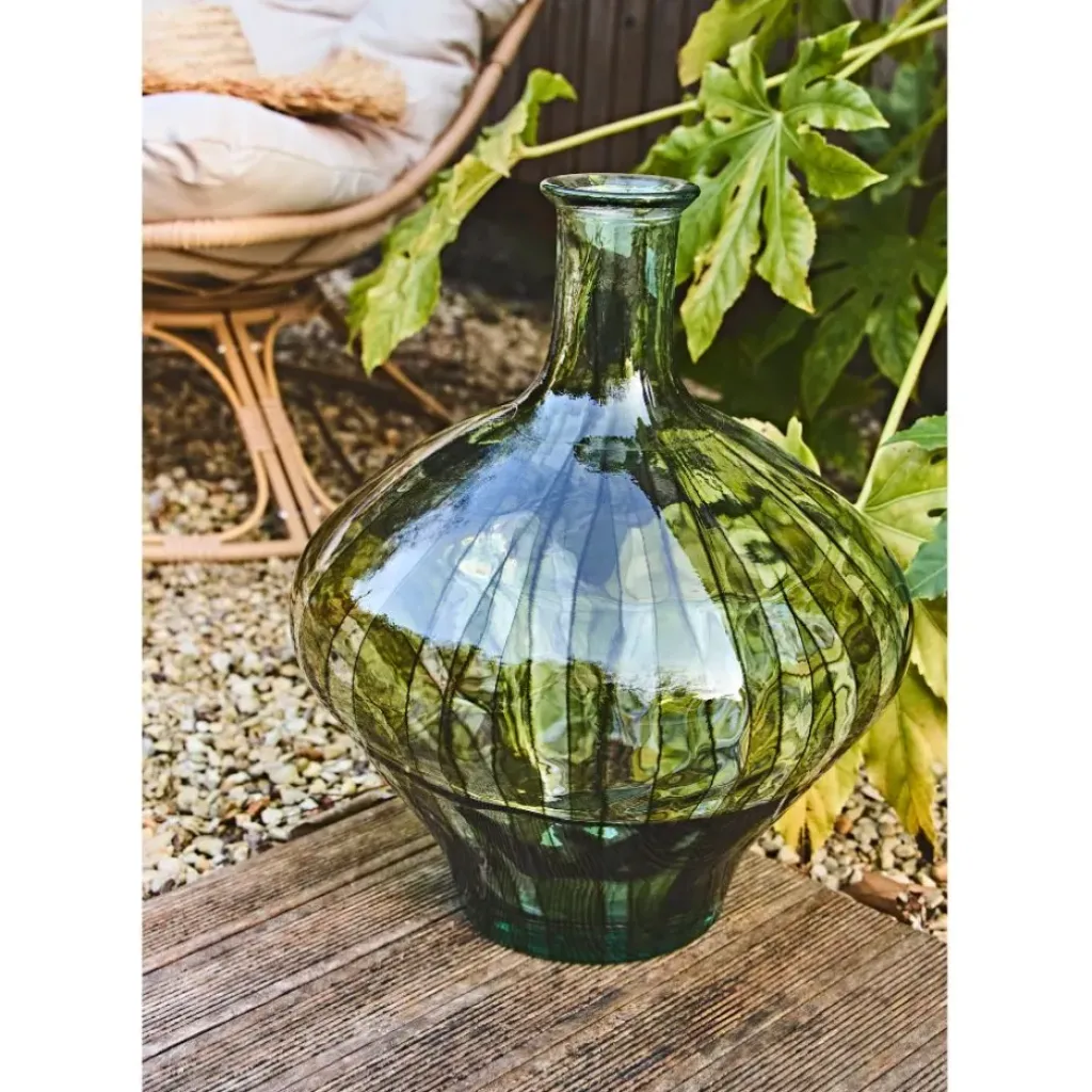 Fabrique de Styles Vase en verre recyclé h46cm - Palermo* Vases Et Soliflores