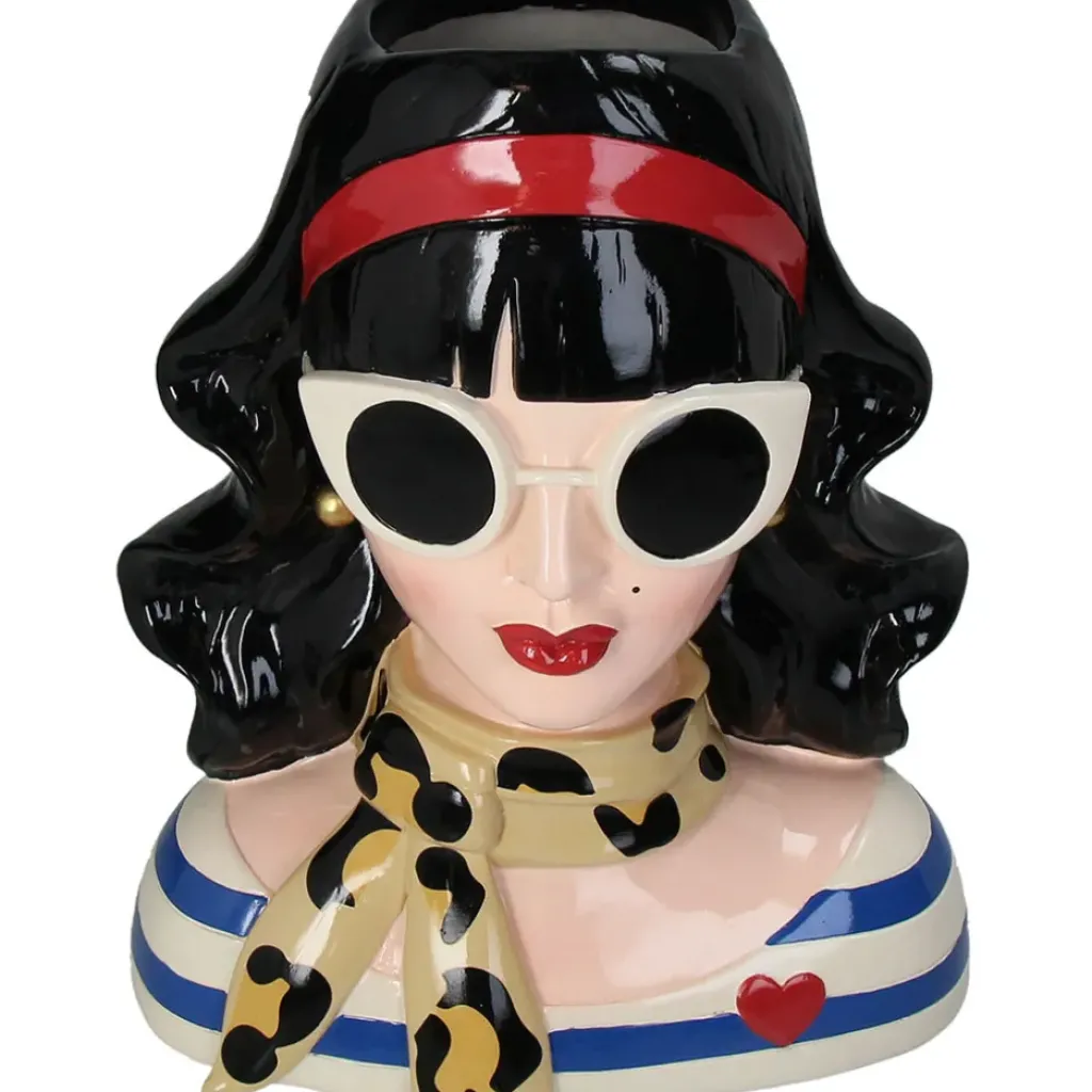 Fabrique de Styles Vase femme brune h28cm* Vases Et Soliflores