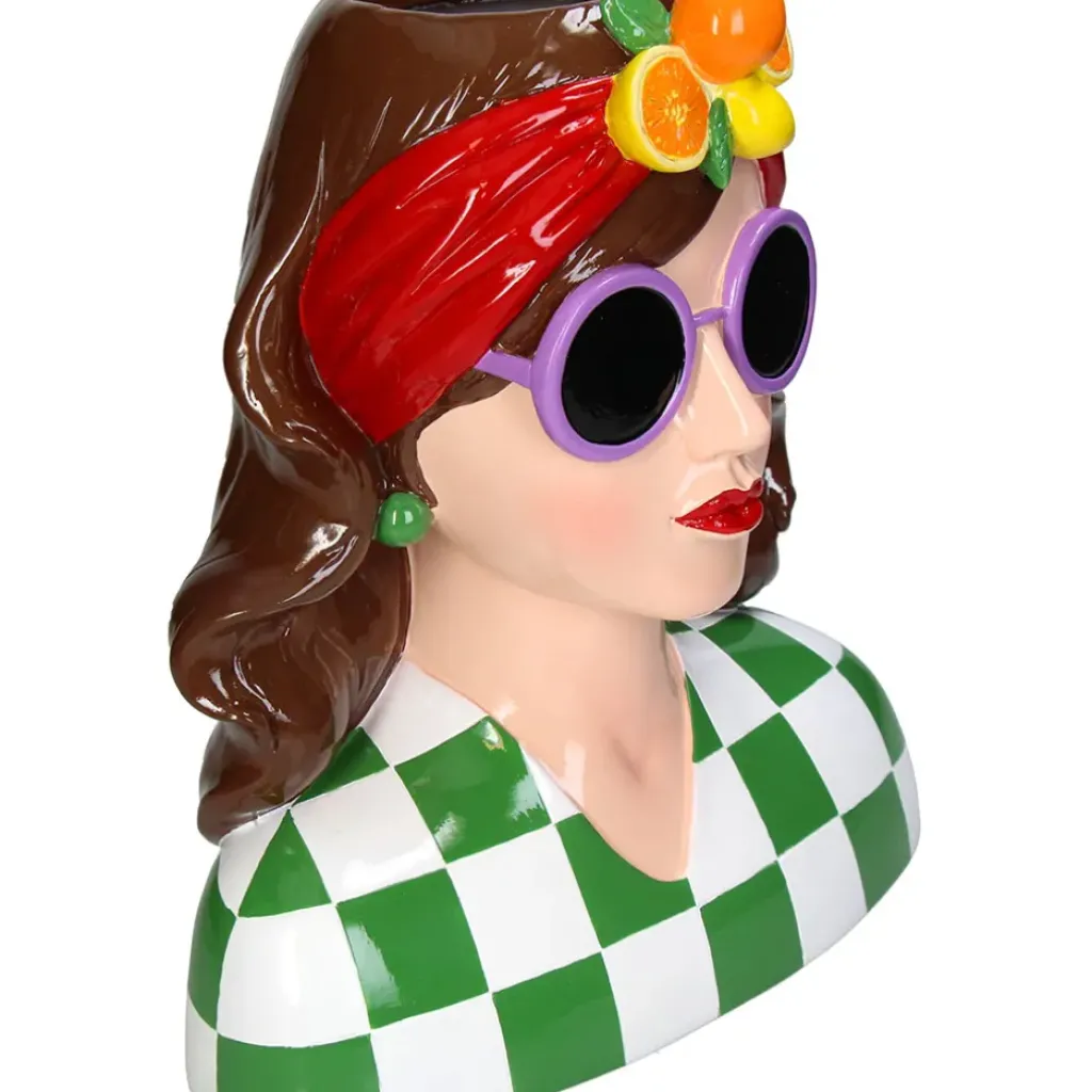 Fabrique de Styles Vase femme châtin h29cm* Vases Et Soliflores