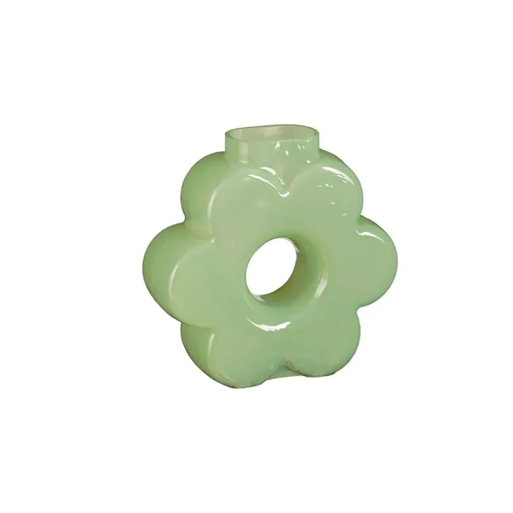 Fabrique de Styles Vase fleur en verre menthe* Vases Et Soliflores