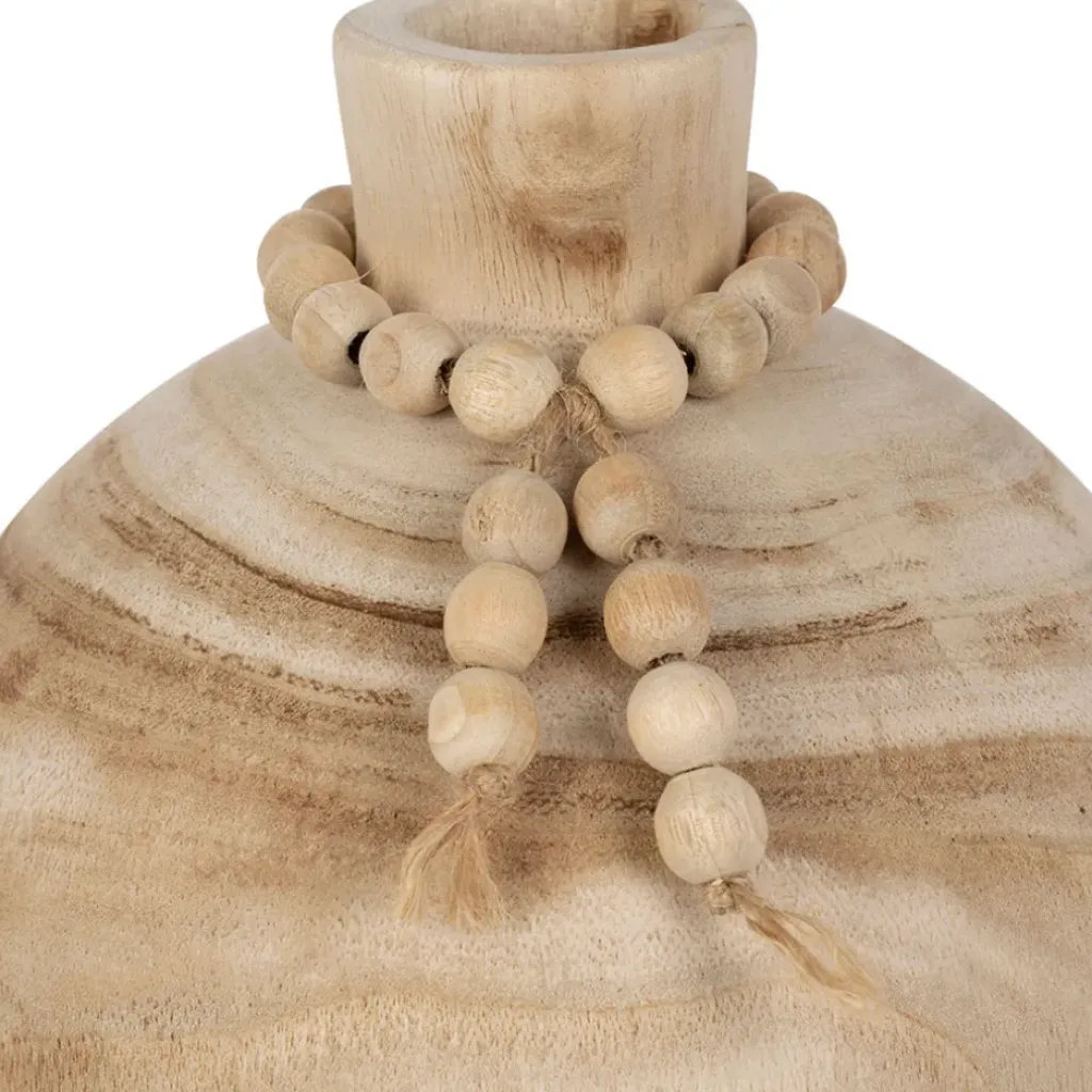 Fabrique de Styles Vase fleurs séchées en paulownia h27cm - Boende* Vases Et Soliflores