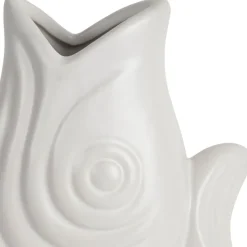 Fabrique de Styles Vase poisson en grès h30.5cm - mer* Vases Et Soliflores
