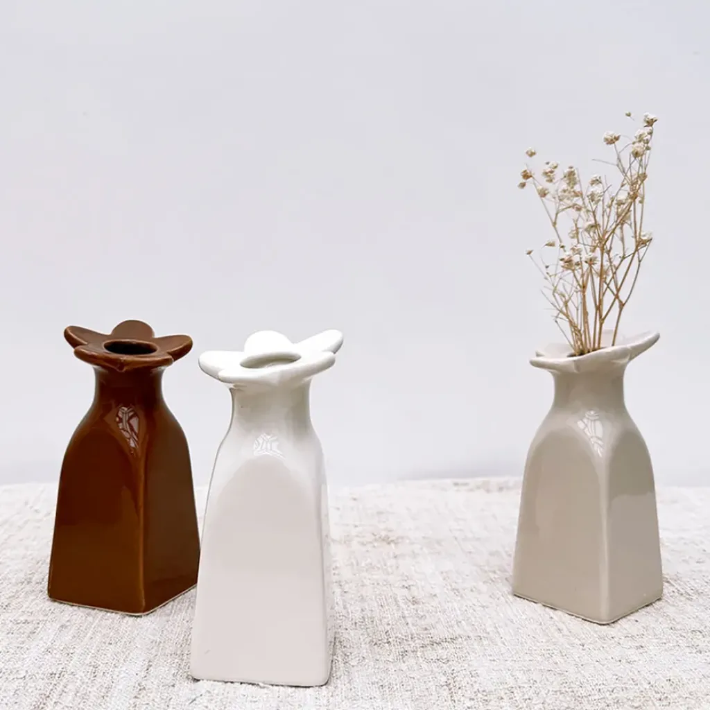 Fabrique de Styles Vase soliflore en faïence h11cm* Vases Et Soliflores