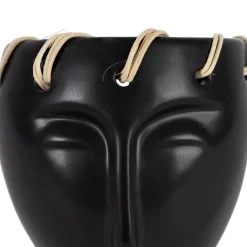 Fabrique de Styles Vase visage en dolomite h14cm - Visage-Arty* Vases Et Soliflores