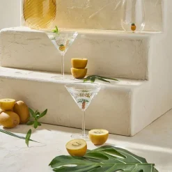 Fabrique de Styles Verre à cocktail palmier 25cl - Colorea* Verres À Alcool