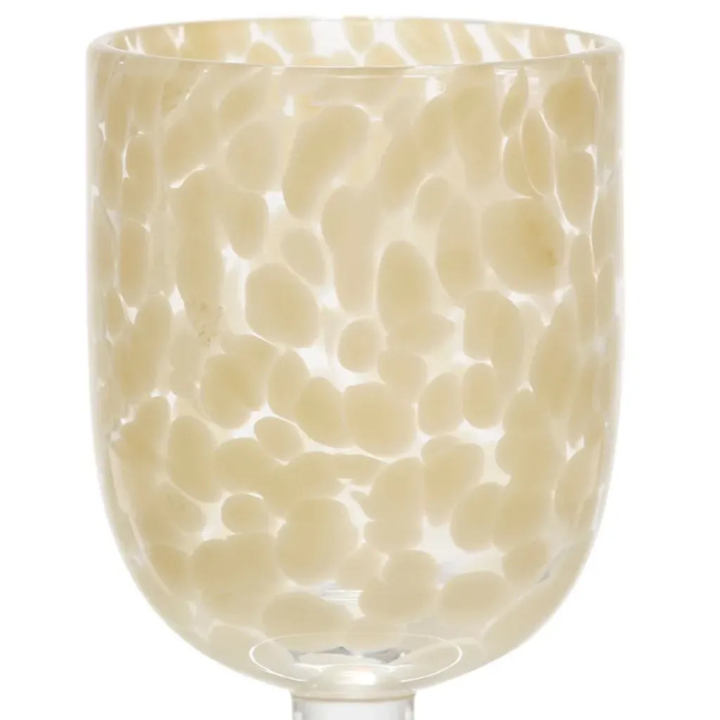 Fabrique de Styles Verre à pied en verre écru 30cl - Preline* Verres À Vin