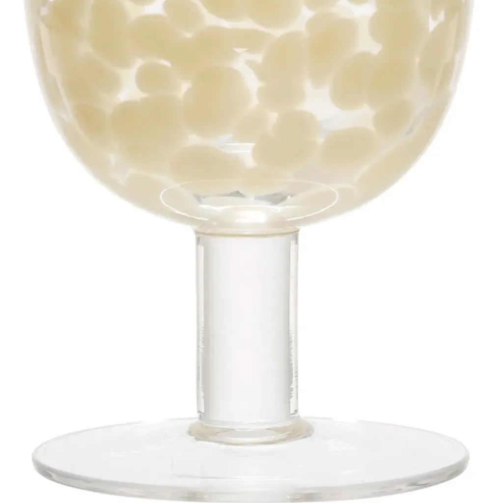 Fabrique de Styles Verre à pied en verre écru 30cl - Preline* Verres À Vin