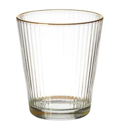 Fabrique de Styles Verre liseré 30cl - Strie* Verres À Eau Et Gobelets
