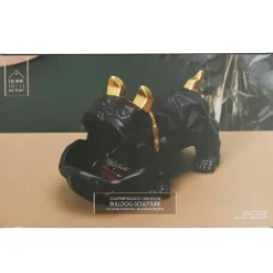 Fabrique de Styles Vide poche bulldog noir h16.5cm* Petits Objets Déco