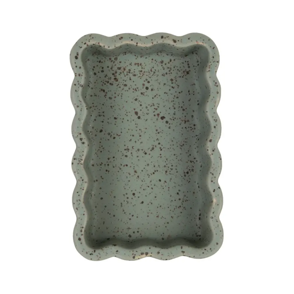 Fabrique de Styles Vide poche en grès moucheté 14x10cm - Aurore* Petits Objets Déco